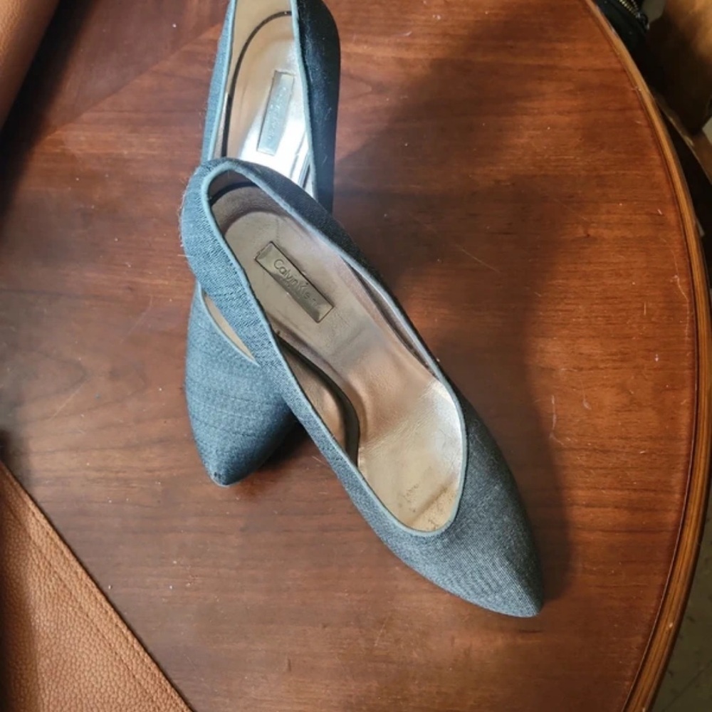 Calvin Klein Women's Heels in Gray